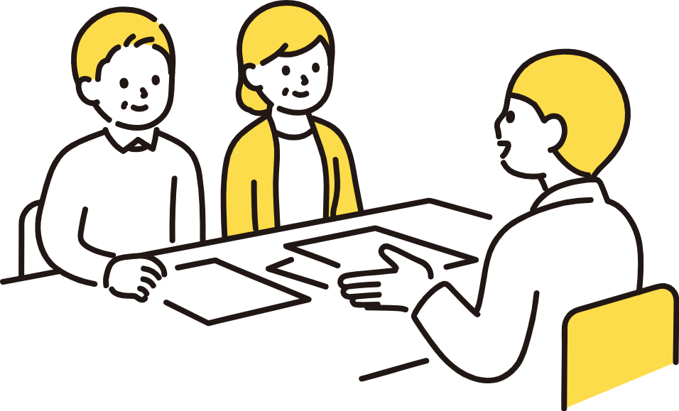 ご依頼者様の立場で考え、行動します。